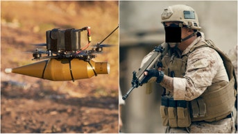 A terrifying video shows what the future of war might look like with drones and robots. Watch the video. (Credit: Getty Images)