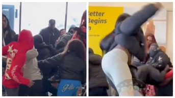 wild spirit airlines brawl atlanta airport