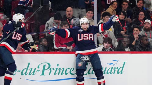 Dylan Larkin Scores Game-Winner Against Canada In Front Of Parents, Literally