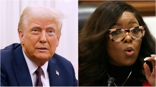 Jasmine Crockett sends disgusting anti-Trump tweet. (Credit: Getty Images)