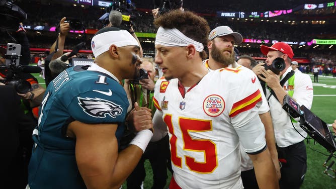 A Super Bowl win over Patrick Mahomes doesn't magically vault Jalen Hurts into the same category as the league's best quarterback.
