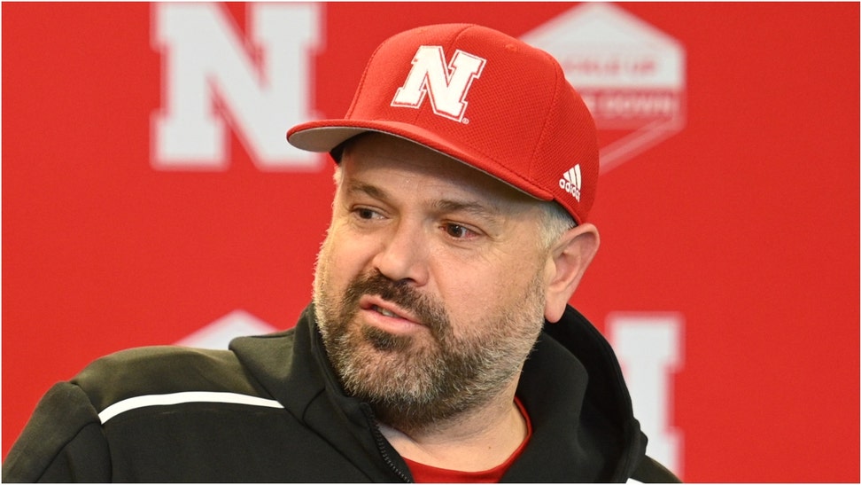 Nebraska coach Matt Rhule embarrassed himself with some weak comments. What did he say? Watch a video of his comments. (Credit: Getty Images)