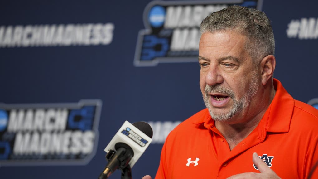 Auburn coach Bruce Pearl.