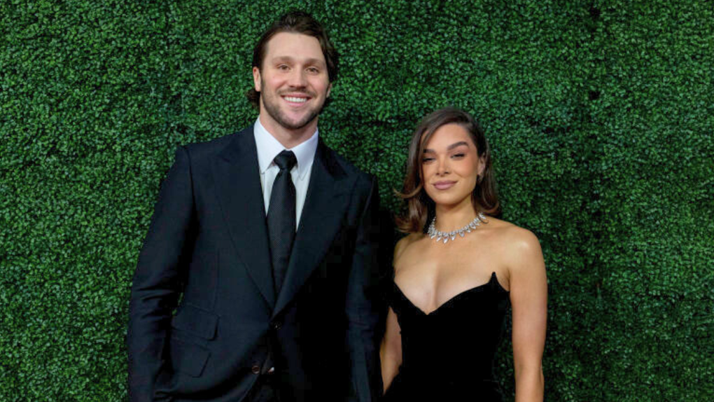 Josh Allen Shuts Down Reporter's Question About Buying Fiancée Hailee Steinfeld A Bigger Ring