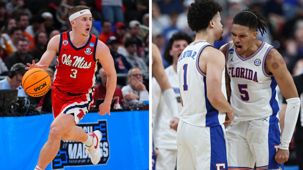Ole Miss Rebels and Florida Gators: Getty Images