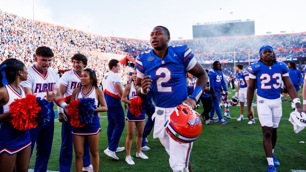 DJ Lagway donates NIL money to Florida women's sports.