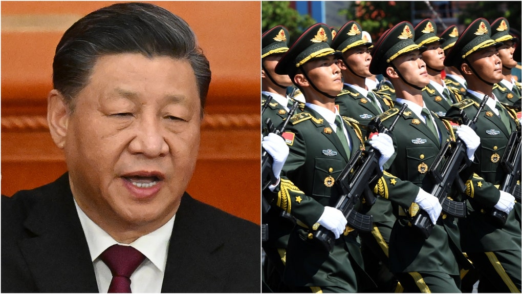 It appears China has built a replica of Osama Bin Laden's compound at a military training site. Check out the photos. What is the purpose? (Credit: NOEL CELIS/AFP via Getty Images and Sergey Pyatakov - Host Photo Agency via Getty Images)