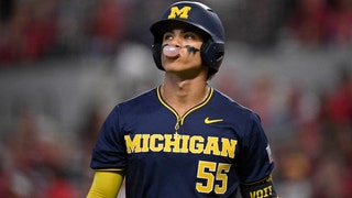 Michigan Baseball Player 'Snorts' Third-Base Line In Wild Celebration: Video