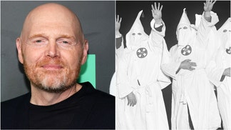 Comedian Bill Burr is going viral for a rant about the KKK. Watch a clip from his new comedy special. (Photo by Dia Dipasupil/Getty Images and Getty Images)