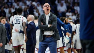UConn's Dan Hurley will do just about anything to win a basketball game