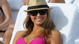 the legs of wwe stacy keibler in a bikini then and now