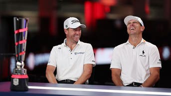Justin Thomas Loses It After Billy Horschel Calls Himself A Gazelle: Video