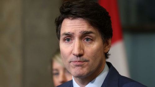 Justin Trudeau cried on the way out of office, which is just perfect. 