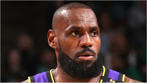 Scott Jennings slammed LeBron James for flopping against the Celtics. What did he say? Check out his viral tweet. (Photo by Nathaniel S. Butler/NBAE via Getty Images)