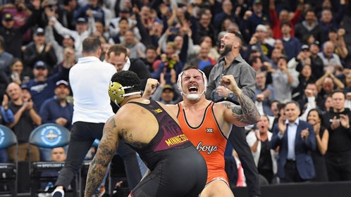 Wrestler Wyatt Hendrickson Salutes Trump After Winning National Title In Upset