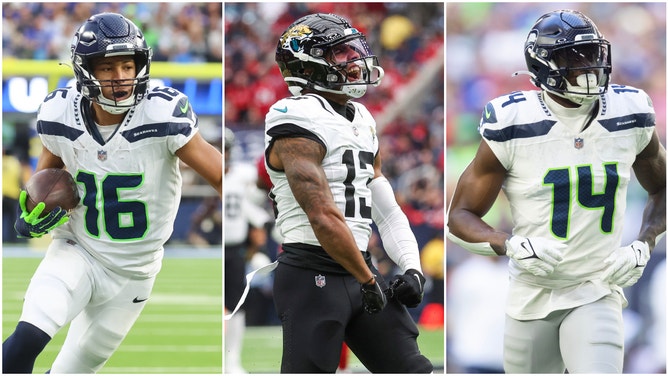 Several big-name NFL wide receivers -- including D.K. Metcalf, Tyler Lockett and Christian Kirk -- either requested a trade or were released on Wednesday.