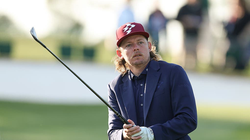 Cam Smith Wearing A Suit Jacket During Masters Practice Session Stirs Reactions