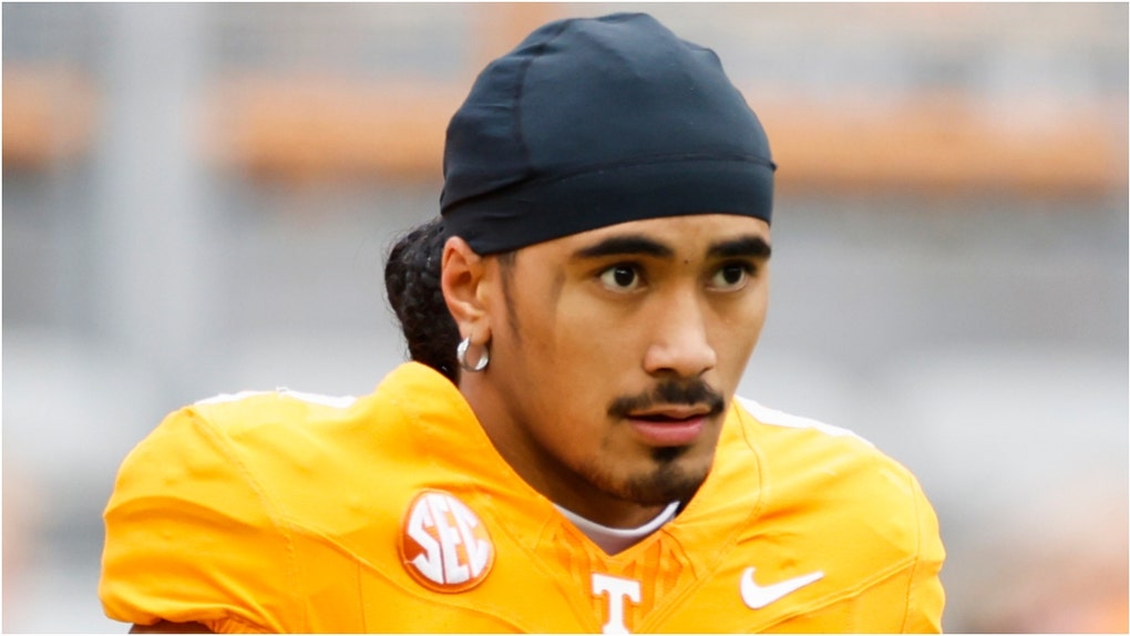 The internet has plenty of jokes after it was reported former Tennessee QB Nico Iamaleava will transfer to UCLA. What are the reactions? (Photo by Johnnie Izquierdo/Getty Images)