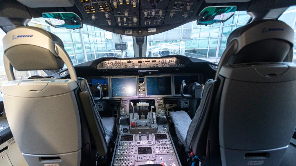 woman tried to get into cockpit american airlines