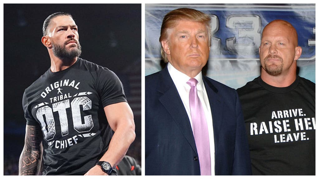 WWE ROMAN REIGNS TRUMP