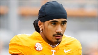 The internet has plenty of jokes after it was reported former Tennessee QB  Nico Iamaleava will transfer to UCLA. What are the reactions? (Photo by Johnnie Izquierdo/Getty Images)