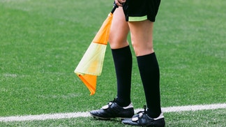 soccer game ended t halftime in england after someone took a dump in the referee's shoe