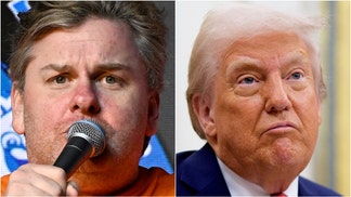 Comedian Tim Dillon unleashed a hilarious rant about America potentially bombing Iran. Watch a video of his comments. (Photo by Andrew Harnik/Getty Images and Photo by Michael S. Schwartz/Getty Images)