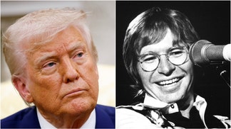 The Border Patrol and Department of Homeland Security trolled illegal aliens with a video featuring John Denver's song "Take Me Home, Country Roads." Watch the video. Check out the reactions. (Photo by Gijsbert Hanekroot/Redferns via Getty Images and Photo by Kevin Dietsch/Getty Images)