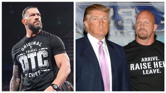 WWE ROMAN REIGNS TRUMP