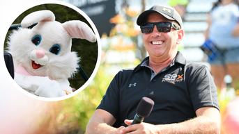 NASCAR Legend Greg Biffle Drops Thousands Of Easter Eggs Out Of Helicopter For Kids In North Carolina