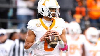 Nico Iamaleava addresses the report that he was going to sit-out Tennessee's playoff game because of contract talks. 