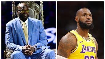 LEBRON JAMES SHAQ