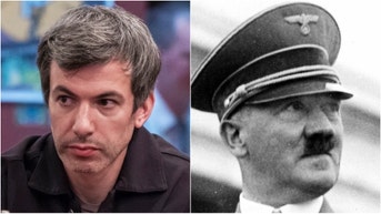 Nathan Fielder crushed Paramount+ for removing a Holocaust episode of "Nathan For You." What is the controversy? (Credit: Photo by Roger Viollet via Getty Images and HBO)