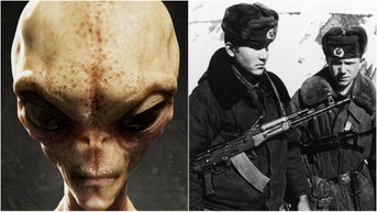Did Soviet Union soldiers fight aliens after shooting down a craft? A resurfaced CIA document summarizes the alleged event. (Photo by Getty Images/and Getty Images Creatives)