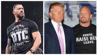 WWE ROMAN REIGNS TRUMP