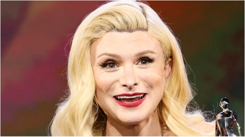 Dylan Mulvaney teased that he might move out of America. Watch a video of his comments. (Photo by Rich Polk/Penske Media via Getty Images)