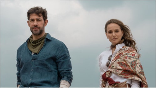 Apple TV+ released a trailer for "Fountain of Youth" with John Krasinski and Natalie Portman. Watch the preview. When does the movie come out? What is it it about? (Credit: Apple TV+)