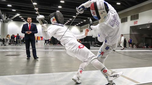 Israel fencing Switzerland