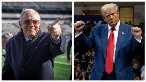 JERRY JONES DONALD TRUMP