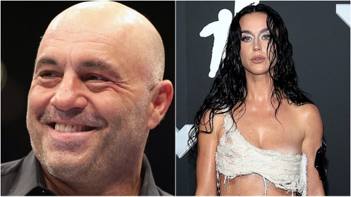 Joe Rogan mocked Katy Perry and other celebrities for their trip to space. Watch a video of his comments with Tim Dillon. (Photo by Christian Petersen/Getty Images and Photo by Dimitrios Kambouris/Getty Images)