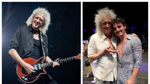 QUEEN GUITARIST BRIAN MAY COACHELLA