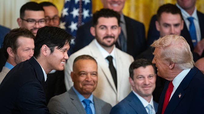 Shohei Ohtani Shares Special Moment With President Trump In Oval Office: Video