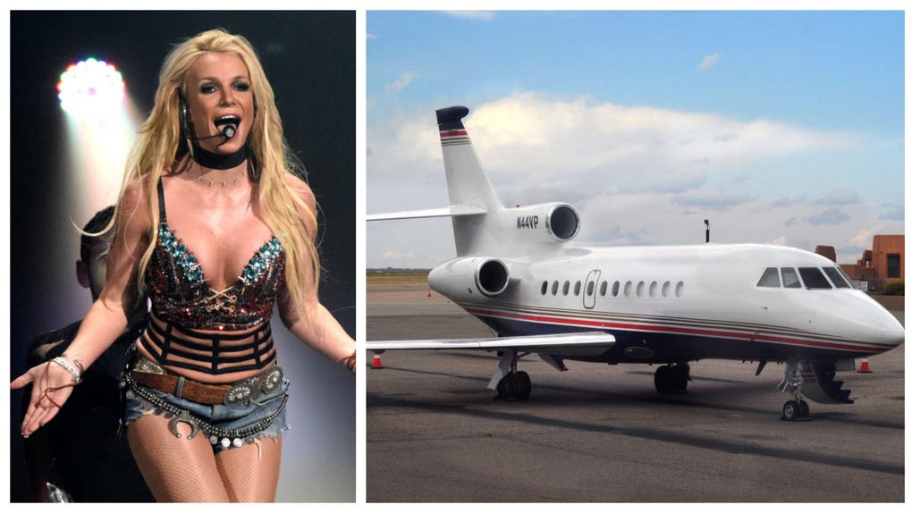 BRITNEY SPEARS PRIVATE JET