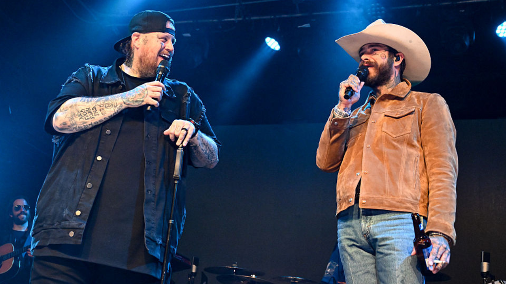 Jelly Roll Roasts The Cowboys In Their Own Stadium During Post Malone Concert