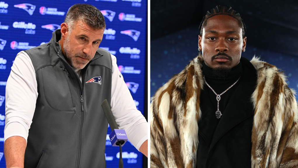 Mike Vrabel Doesn't Seem Thrilled About That Viral Video Of Stefon Diggs On A Yacht