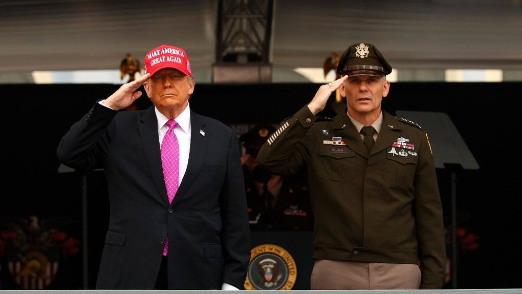 Donald Trump delivers warning about trophy wives to West Point graduates