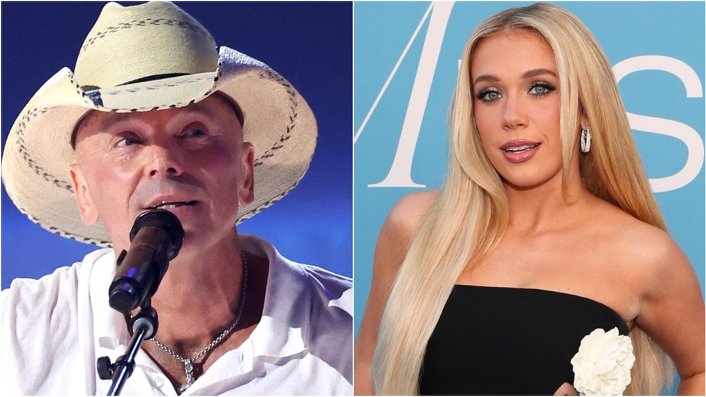 Kenny Chesney and Megan Moroney teammed up for the new song "You Had To Be There." (Photo by Terry Wyatt/Getty Images and Photo by Christopher Polk/Billboard via Getty Images)