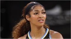 Angel Reese followed up a pathetic performance with a video featuring her outfit of the day. What are stats on the season? (Photo by Michael Reaves/Getty Images)