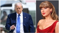 As he wrapped his week-long trip to the Middle East, Donald Trump took on Taylor Swift. 