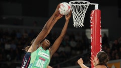 Another trans athlete pummels a female. 